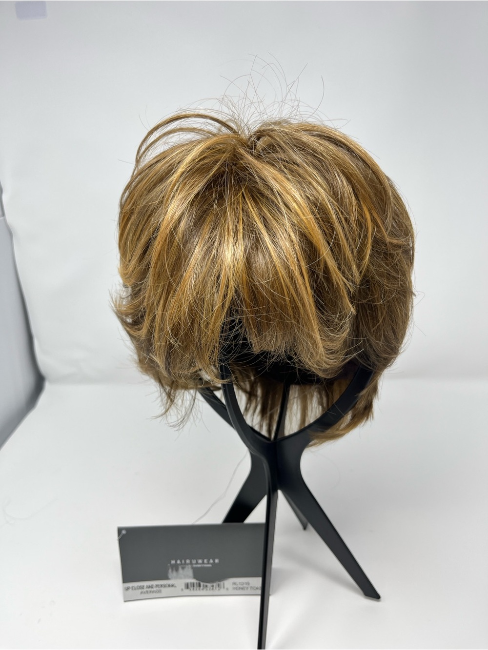 Short Layered Women’s Wig in Golden Brown